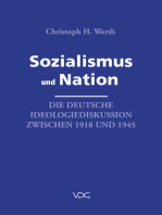Sozialismus und Nation: Die deutsche Ideologiediskussion zwischen 1918 und 1945