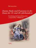 Dantes Paolo und Francesca in der Kunst des 19. und 20. Jahrhunderts: Entstehung und Entwicklung eines "romantischen" Bildthemas