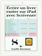 Écrire un livre entier sur iPad avec Scrivener