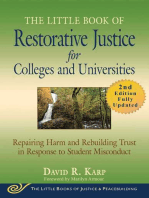 The Little Book of Restorative Justice for Colleges and Universities, Second Edition: Repairing Harm and Rebuilding Trust in Response to Student Misconduct