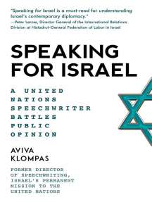 Speaking for Israel by Aviva Klompas, Alan Dershowitz - Ebook | Scribd