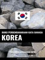 Buku Perbendaharaan Kata Bahasa Korea: Pendekatan Berasaskan Topik