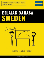 Belajar Bahasa Sweden - Pantas / Mudah / Cekap: 2000 Perbendaharaan Kata Utama