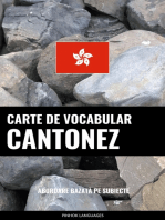 Carte de Vocabular Cantonez: Abordare Bazată pe Subiecte