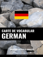 Carte de Vocabular German: Abordare Bazată pe Subiecte