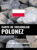 Carte de Vocabular Polonez: Abordare Bazată pe Subiecte