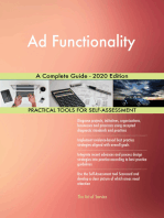 Ad Functionality A Complete Guide - 2020 Edition