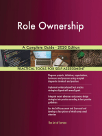 Role Ownership A Complete Guide - 2020 Edition