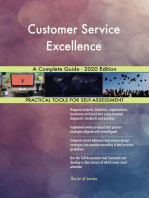 Customer Service Excellence A Complete Guide - 2020 Edition