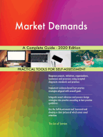 Market Demands A Complete Guide - 2020 Edition