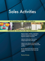 Sales Activities A Complete Guide - 2020 Edition