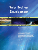 Sales Business Development A Complete Guide - 2020 Edition