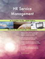 HR Service Management A Complete Guide - 2020 Edition