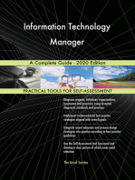 Information Technology Manager A Complete Guide - 2020 Edition