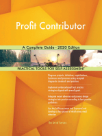 Profit Contributor A Complete Guide - 2020 Edition