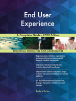 End User Experience A Complete Guide - 2020 Edition