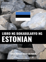 Libro ng Bokabularyo ng Estonian: Isang Paraan Batay sa Paksa