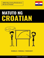 Matuto ng Croatian - Mabilis / Madali / Mahusay: 2000 Mga Susing Bokabularyo