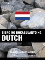 Libro ng Bokabularyo ng Dutch: Isang Paraan Batay sa Paksa