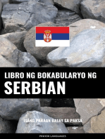 Libro ng Bokabularyo ng Serbian: Isang Paraan Batay sa Paksa