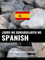 Libro ng Bokabularyo ng Spanish: Isang Paraan Batay sa Paksa