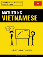 Matuto ng Vietnamese - Mabilis / Madali / Mahusay: 2000 Mga Susing Bokabularyo