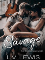 Savage: A Rockstar Romance: The Rock Legend Series, #1