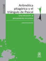 Aritmética pitagórica y el triángulo de Pascal: Una iniciación al pensamiento recursivo