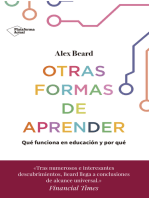 Otras formas de aprender: Qué funciona en educación y por qué