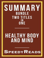 Summary Bundle - Healthy Body and Mind - Includes Summary of Westover's Educated and Pomroy's Metabolism Revolution
