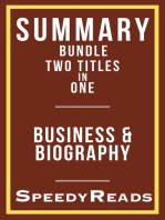 Summary Bundle Two Titles in One - Business and Biography