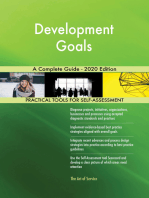 Development Goals A Complete Guide - 2020 Edition