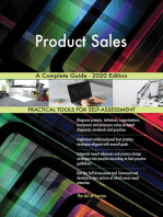 Product Sales A Complete Guide - 2020 Edition