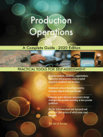 Production Operations A Complete Guide - 2020 Edition