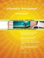 Information Management Investment A Complete Guide - 2020 Edition