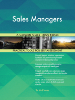 Sales Managers A Complete Guide - 2020 Edition