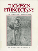 Thompson Ethnobotany: Knowledge and Usage of Plants by the Thompson Indians of British Columbia