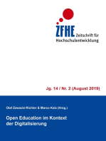 Open Education im Kontext der Digitalisierung: ZFHE 14/2