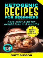 Ketogenic Recipes: Keto Meal Plan for Weight Loss in 3 Months