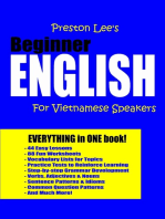 Preston Lee's Beginner English For Vietnamese Speakers