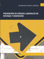 Prevención de riesgos laborales en oficinas y despachos