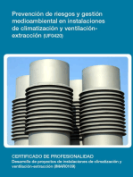 UF0420 - Prevención de riesgos y gestión medioambiental en instalaciones de climatización y ventilación-extracción