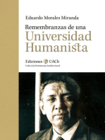 Remembranzas de una Universidad Humanista