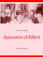 Souvenirs d'Albert: De Paris à Moscou