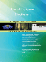Overall Equipment Effectiveness A Complete Guide - 2020 Edition