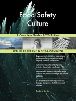 Food Safety Culture A Complete Guide - 2020 Edition