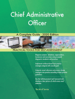 Chief Administrative Officer A Complete Guide - 2020 Edition