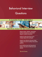 Behavioral Interview Questions A Complete Guide - 2020 Edition