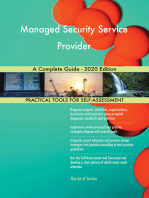 Managed Security Service Provider A Complete Guide - 2020 Edition