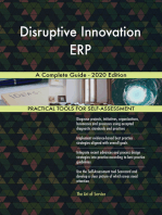 Disruptive Innovation ERP A Complete Guide - 2020 Edition